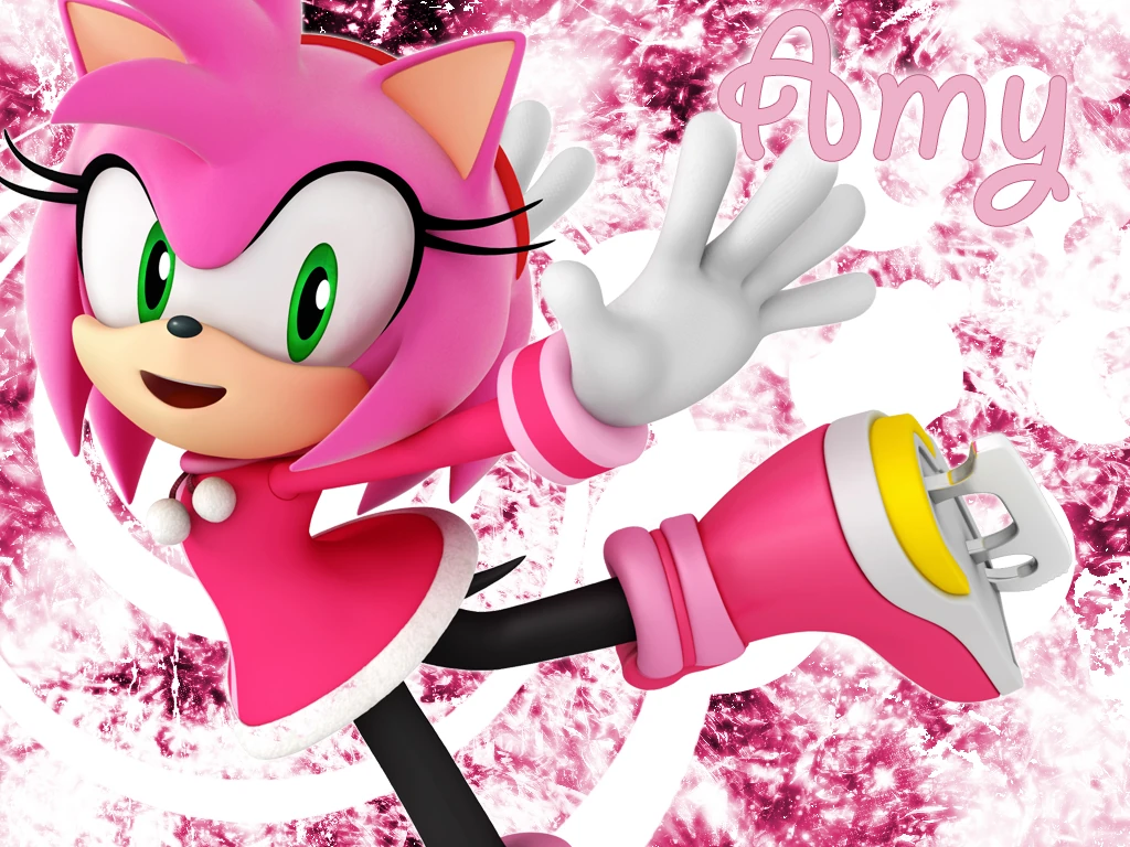 Imagen Amy Wallpaper by NoNamepje jpg Sonic Wiki FANDOM powered
