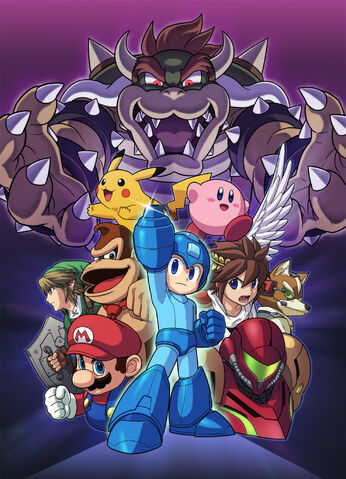 File:Mega Man Artwork Smash.jpg