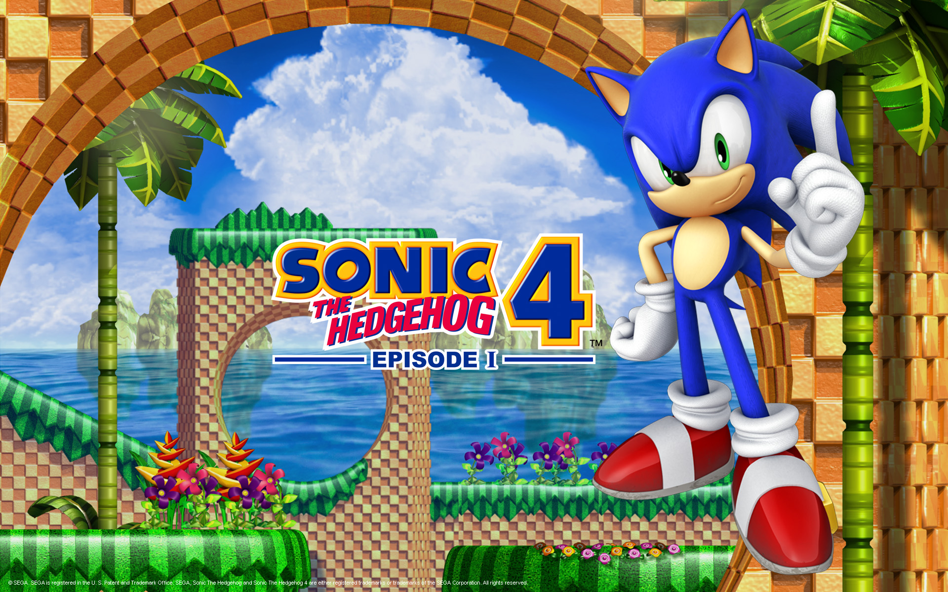 Sonic the Hedgehog 4: Episode I (English) WiiWare WAD - NostalgiaLand