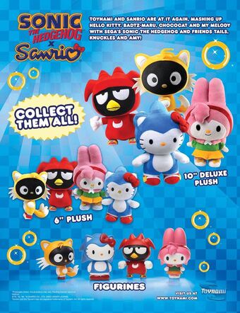 hello kitty sonic plush