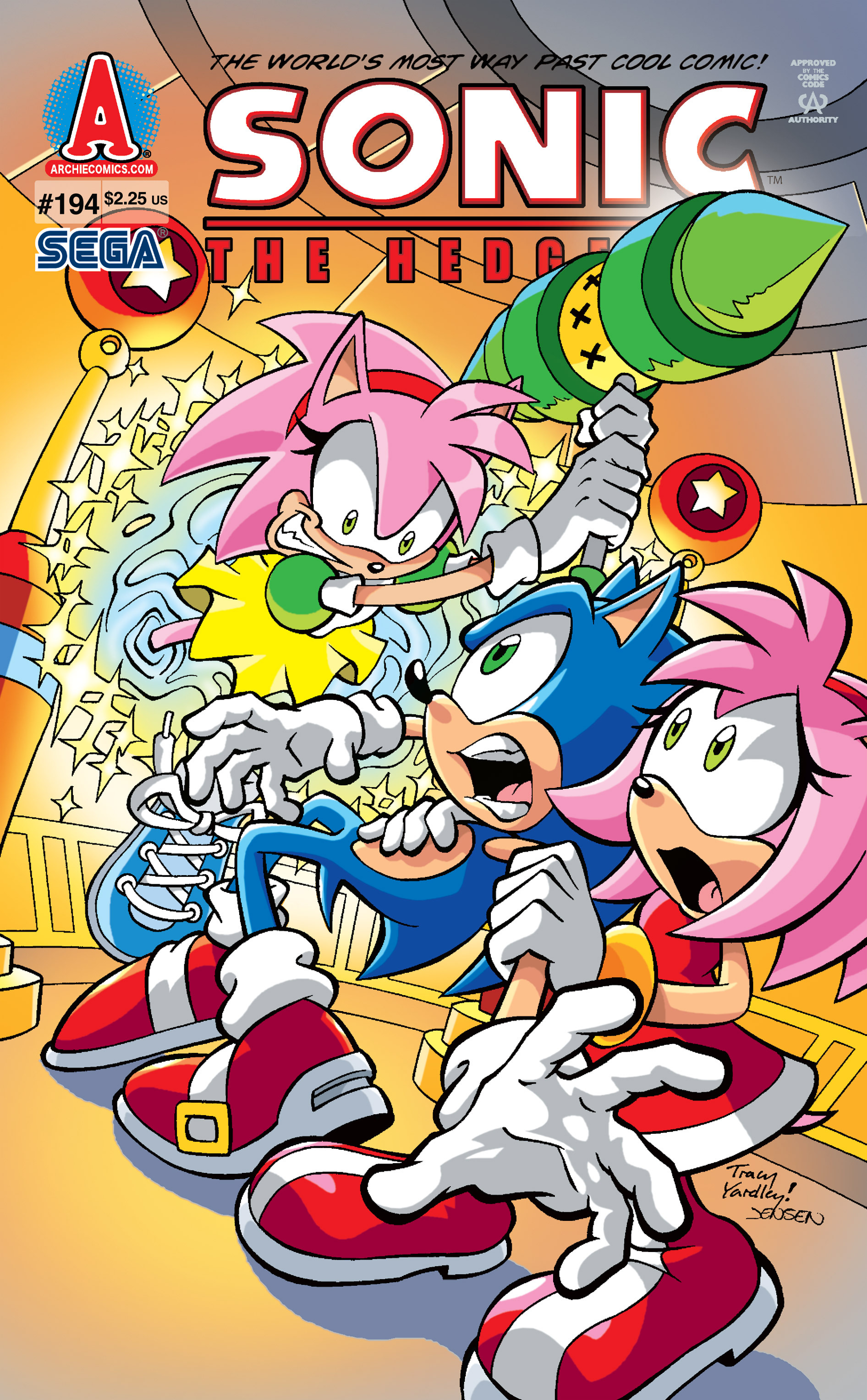 Archie Sonic The Hedgehog Issue 194 Sonic News Network Fandom