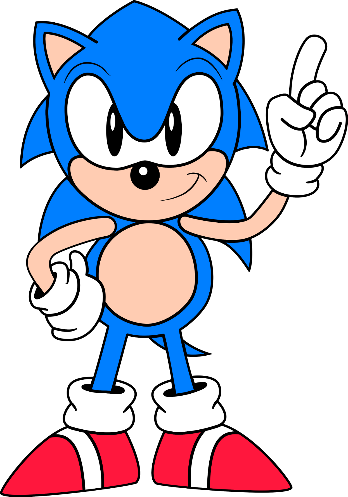 Image - Classic sonic front.png | Sonic News Network | FANDOM powered ...