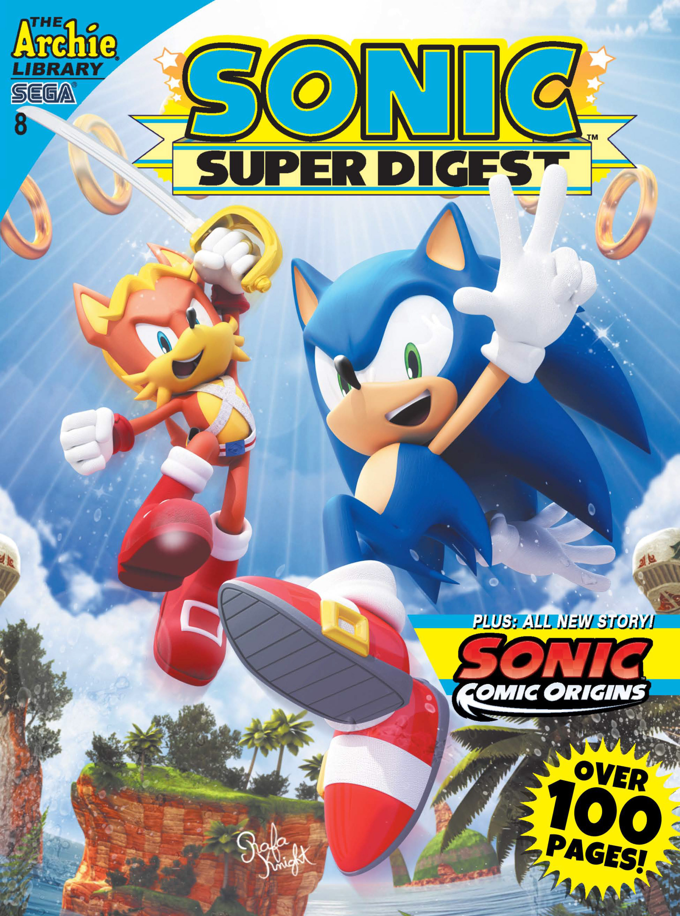 Archie Sonic Super Digest Issue 8 | Sonic News Network | FANDOM powered