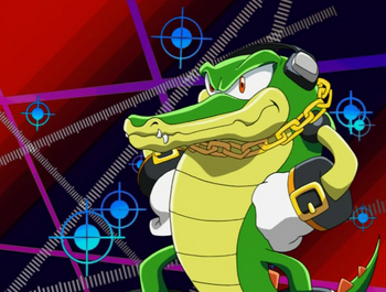Vector the Crocodile (Sonic X) Sonic Wiki FANDOM powered by Wikia