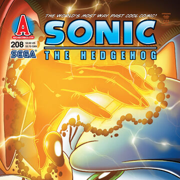Archie Sonic The Hedgehog Issue 208 Sonic News Network Fandom