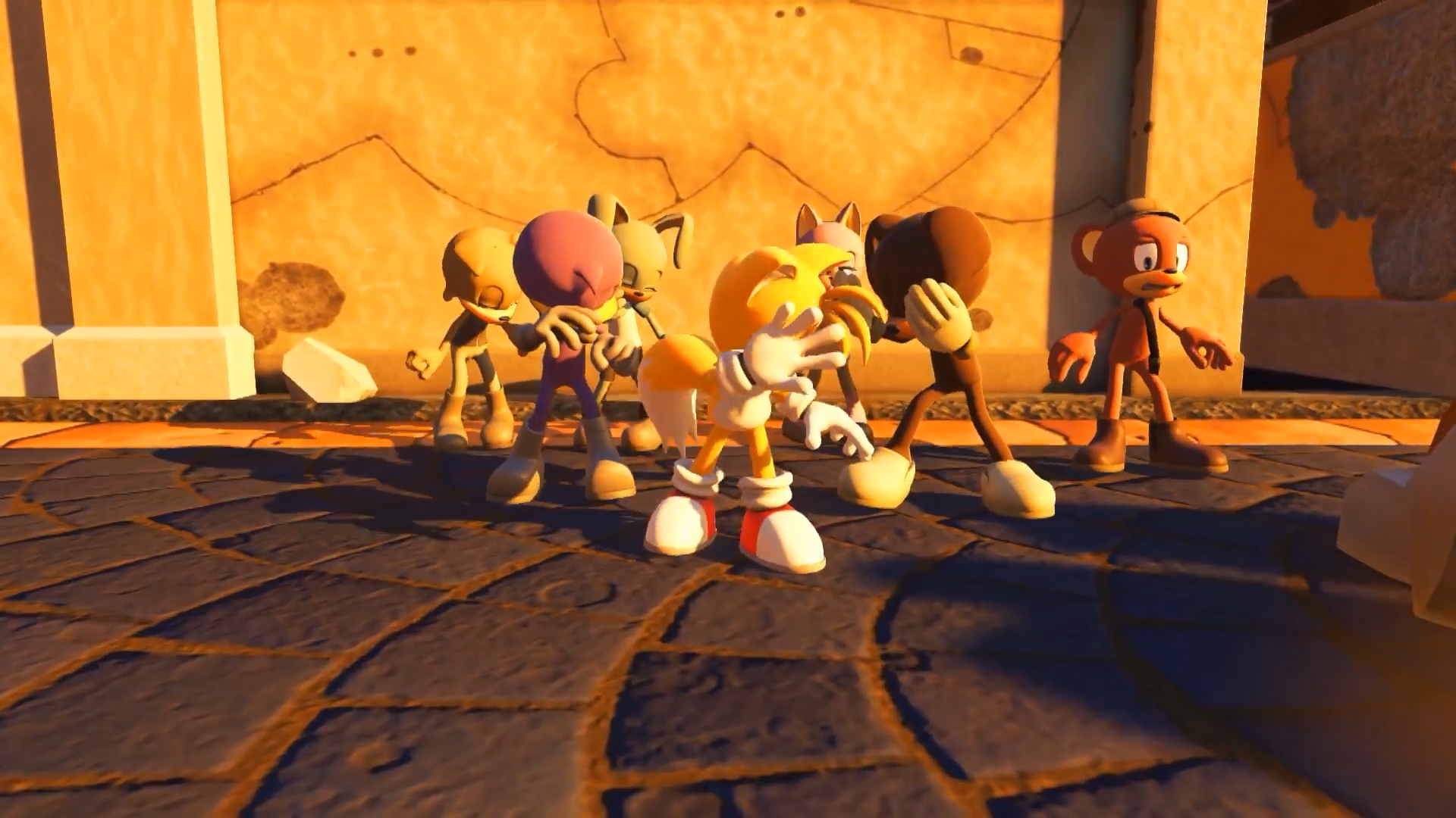 The avatar trailer for sonic forces dropped today 4 years ago, Happy  Birthday Gadget the Wolf! Here's some renders I made for the occasion! (OC)  : r/SonicTheHedgehog