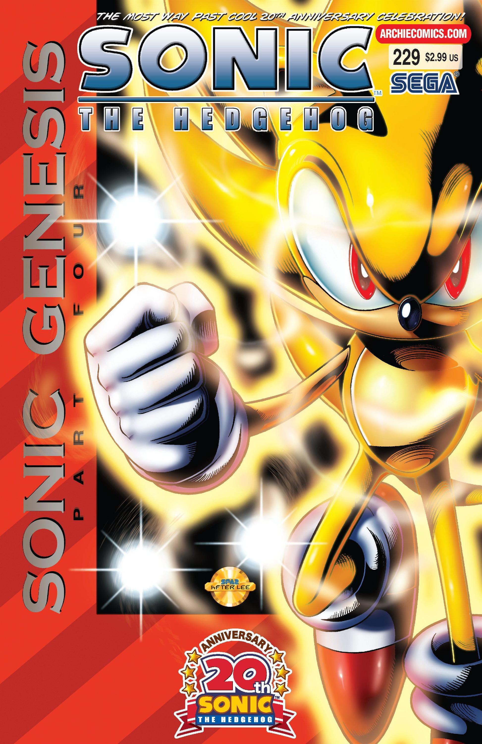 Archie Sonic The Hedgehog Issue 229 Sonic News Network Fandom