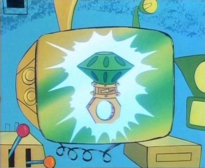 Sonic the Hedgehog Series 7 Chaos Emeralds and Power Rings