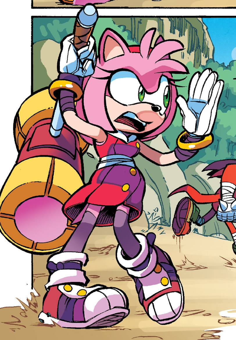 Image Amy Rose Sonic Boom Archie Comicspng Sonic News Network Fandom Powered By Wikia 