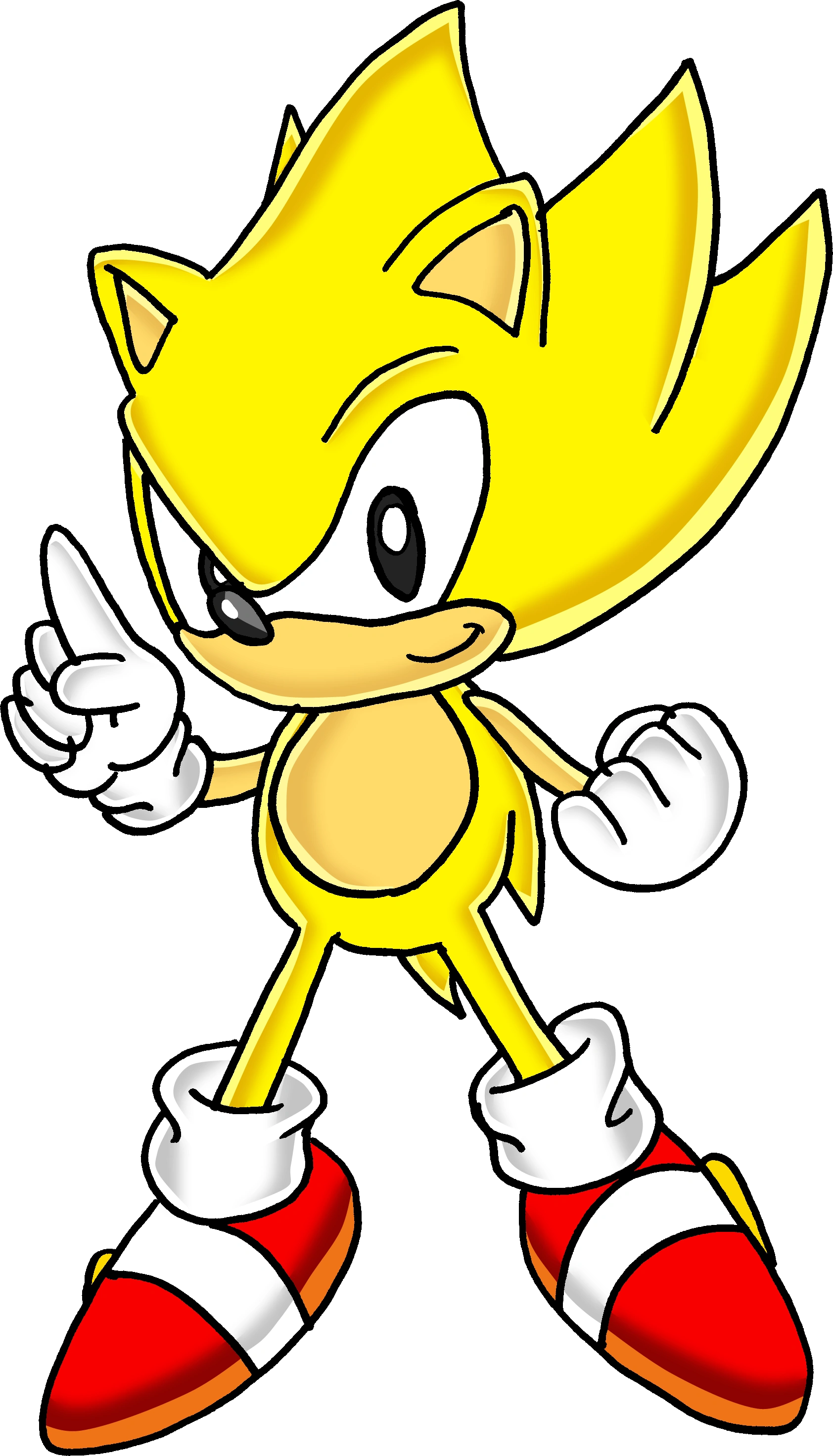 Image Classic Super Sonic the Hedgehog.png Sonic News Network
