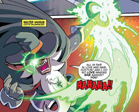 Naugus using his powers