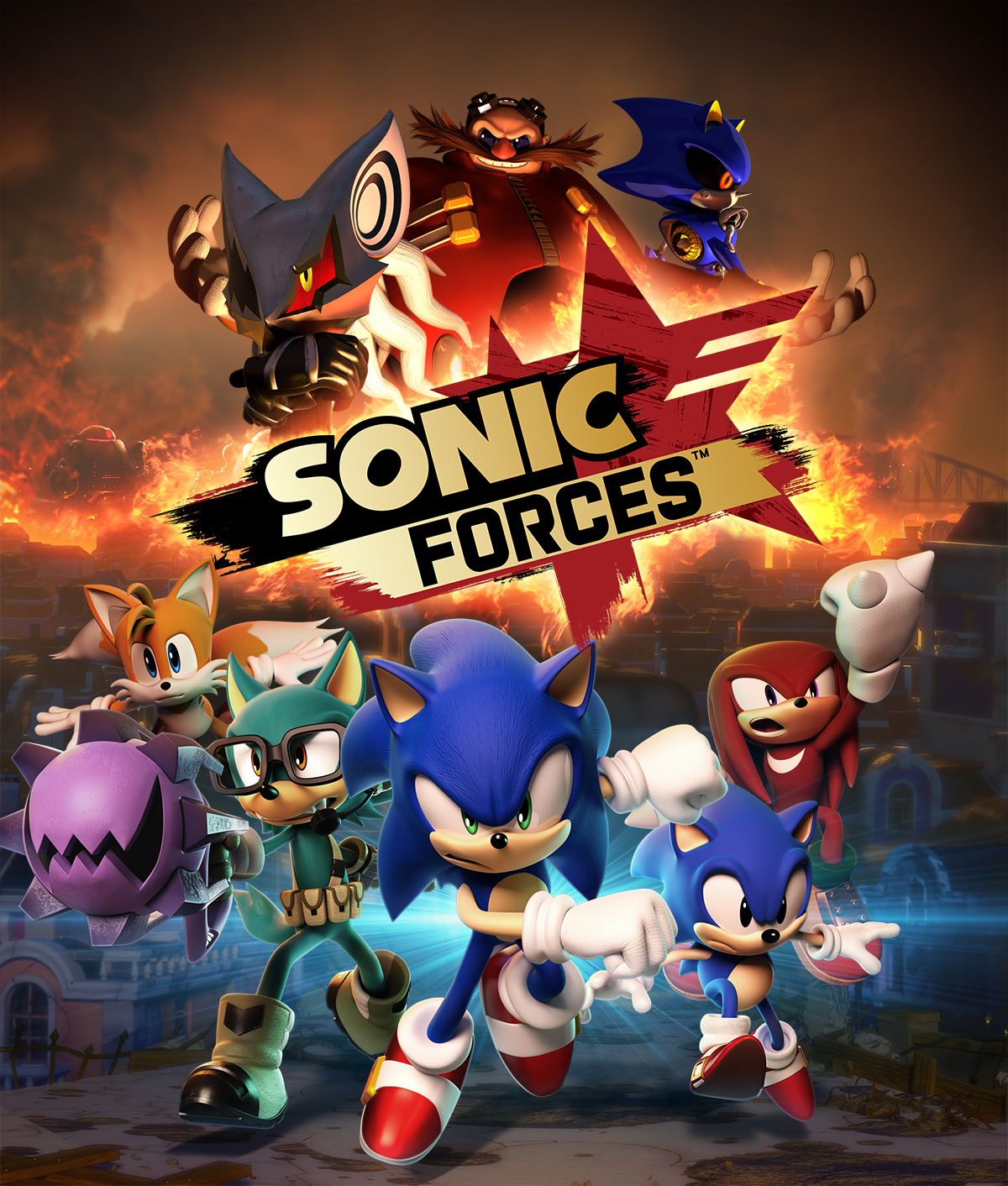 O jogo “Sonic Forces’ ganhou novo gameplay mostrando batalha inédita contra boss