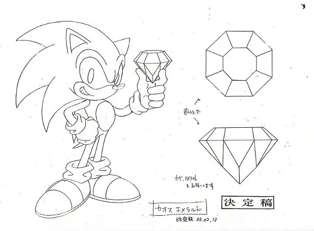 31 best ideas for coloring | Sonic Chaos Emeralds Coloring Pages