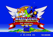 MetalSonicInSonic2 TitleScreen