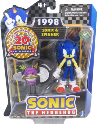 sonic spinner toy
