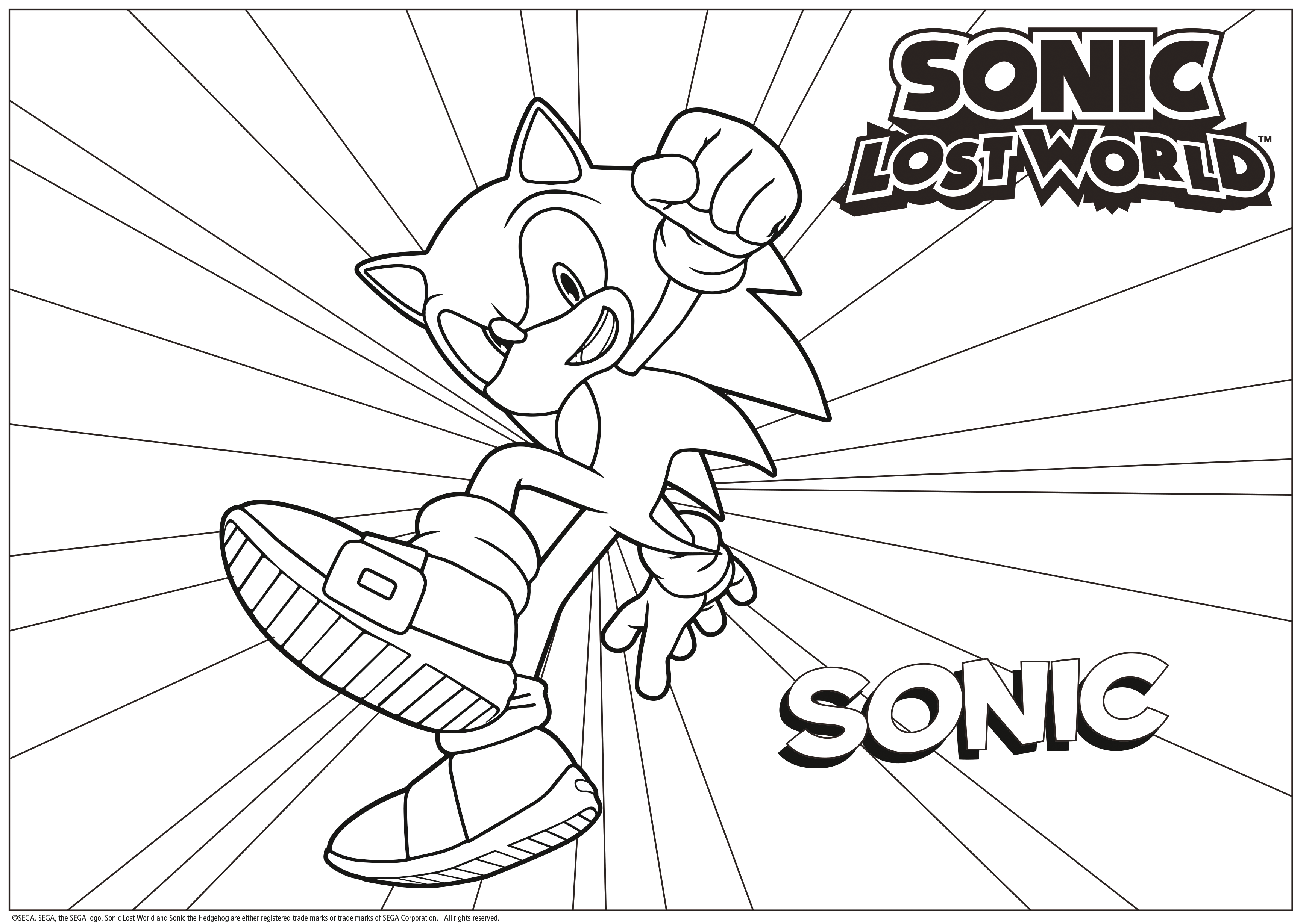 Unique Coloriage sonic Dash 2 | 30000 ++ collections de pages à