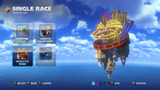 Roulette Road menu