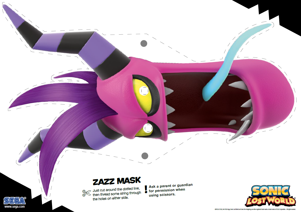 Image - Zazz Mask.png | Sonic News Network | FANDOM ...