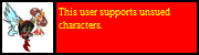 Userbox- Unused Characters