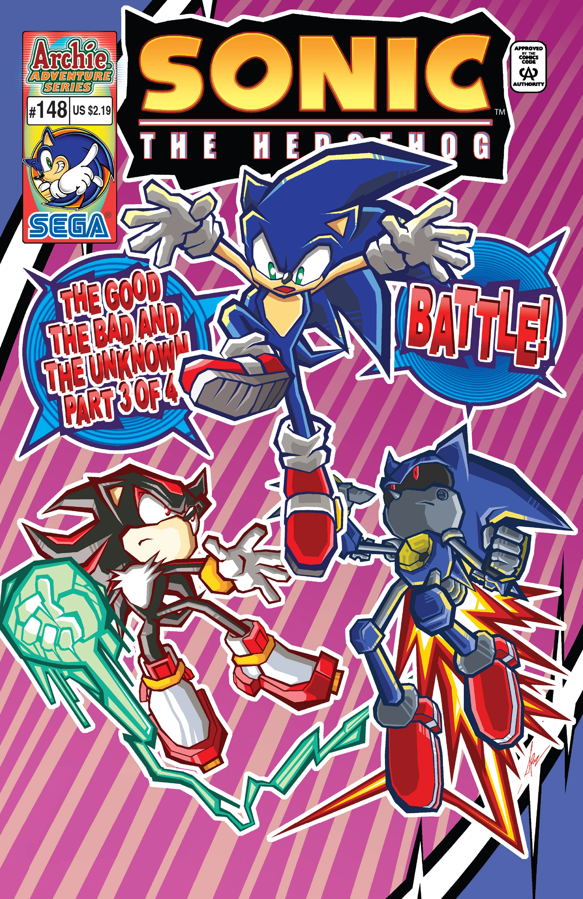 Archie Sonic The Hedgehog Issue 148 Sonic News Network FANDOM