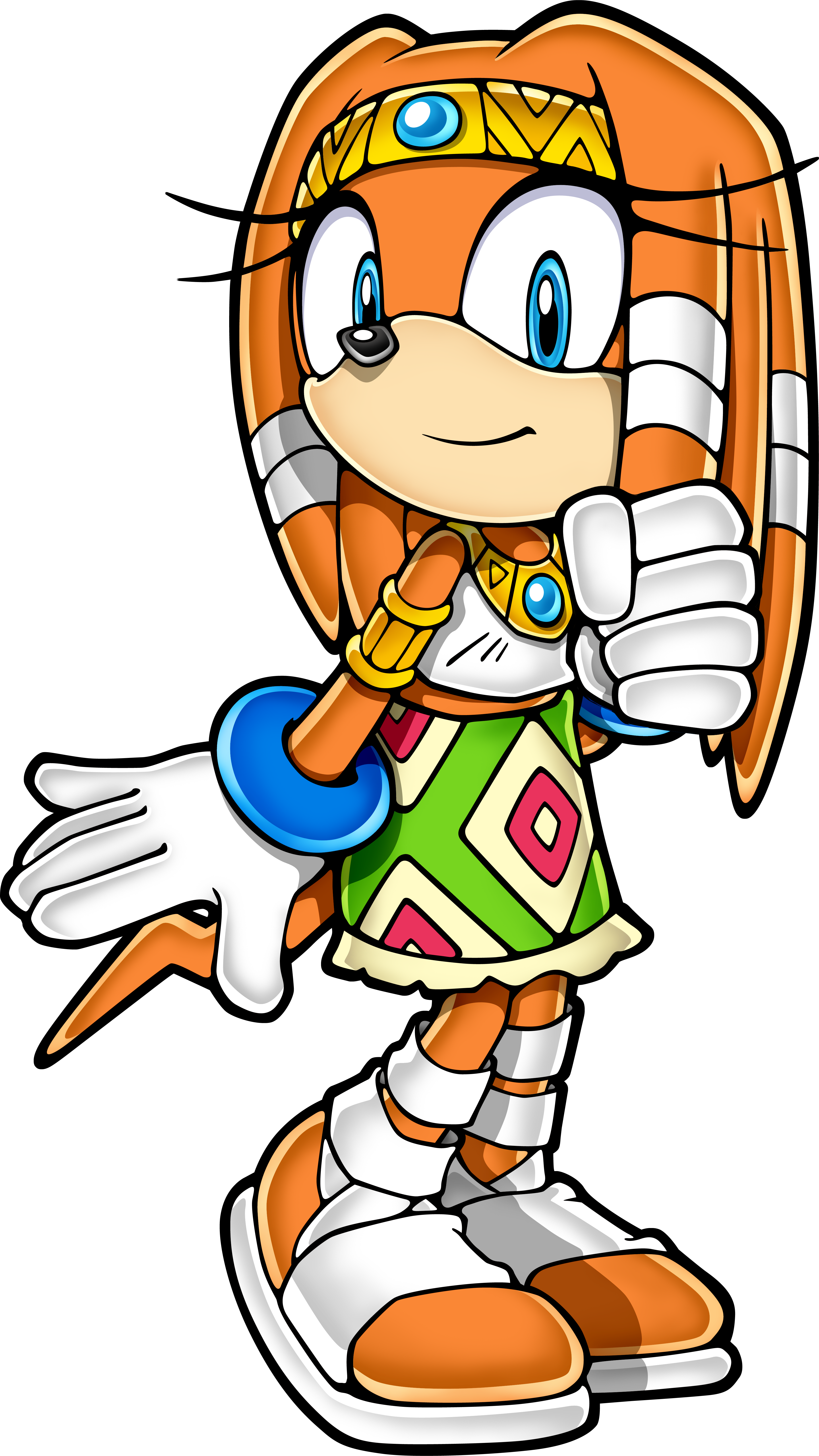 Mighty the Armadillo, Sonic Art Assets DVD Wiki