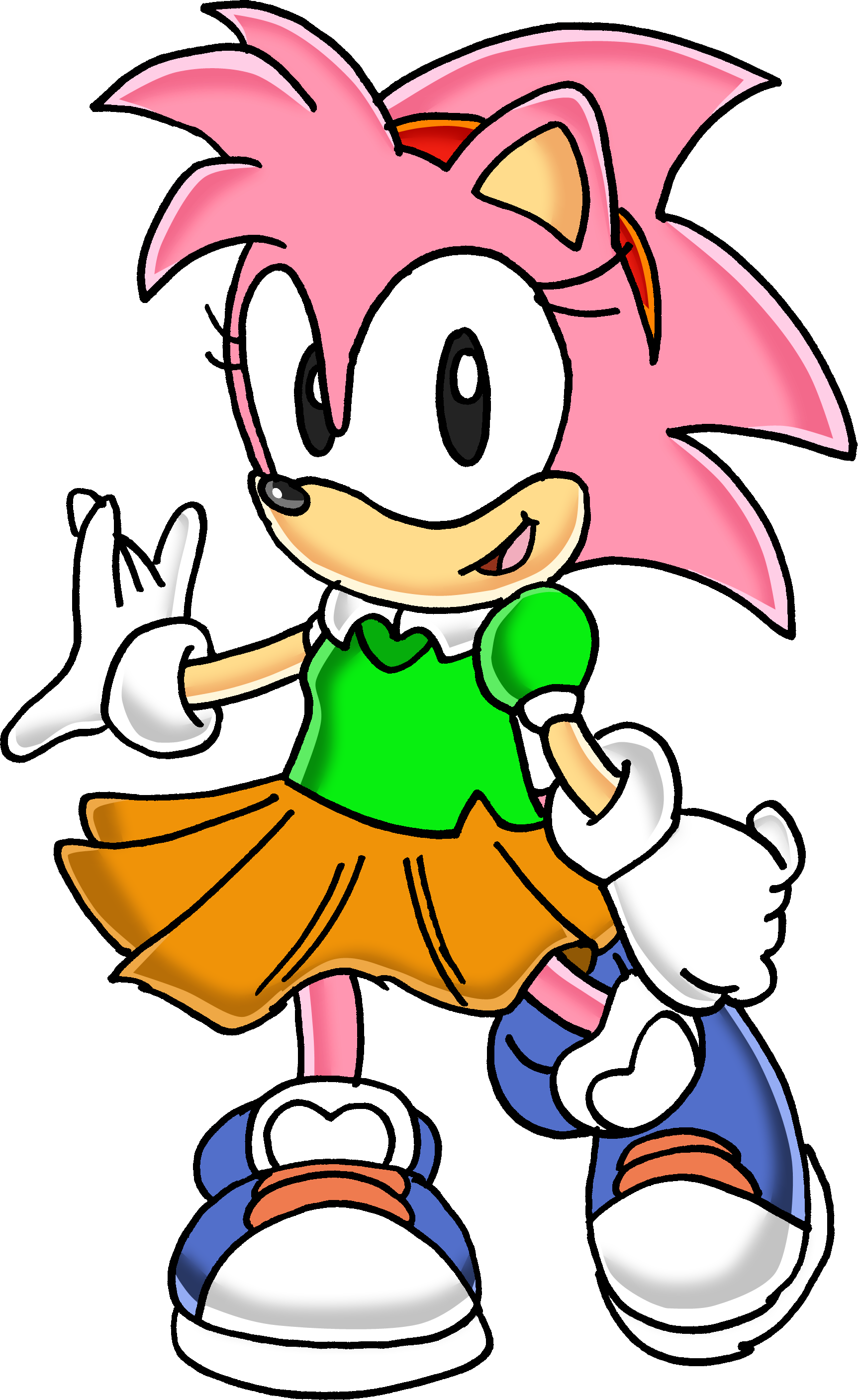 Image Classic Amy.png Sonic News Network FANDOM powered by Wikia