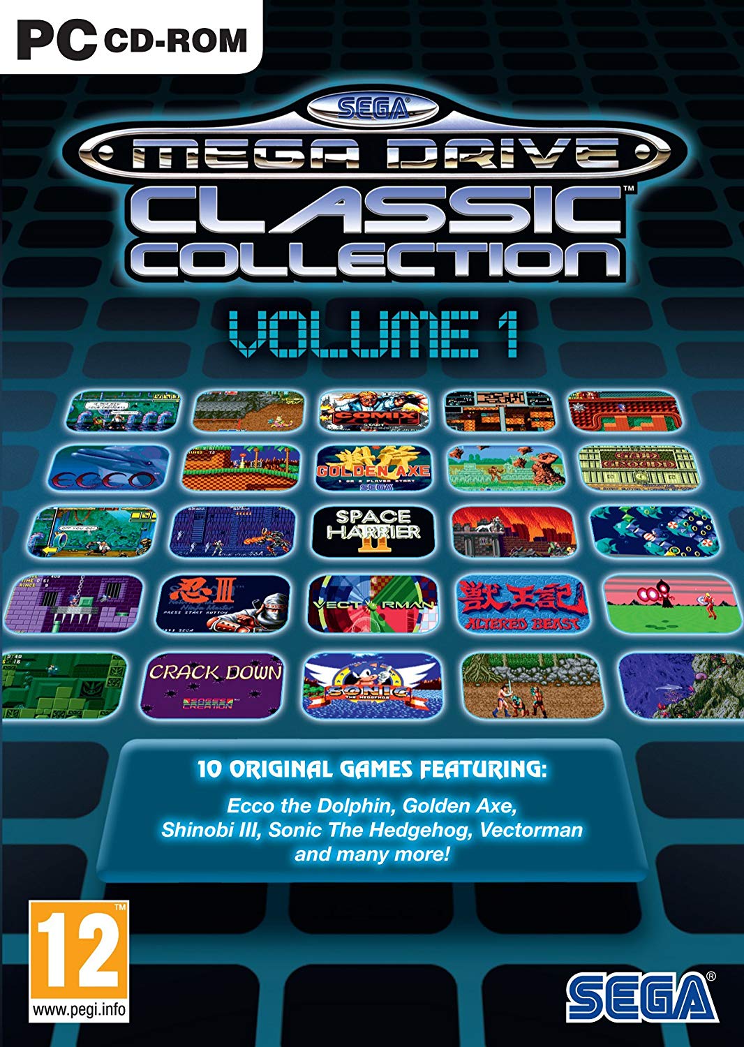 sega mega drive ultimate collection xbox 360 game list