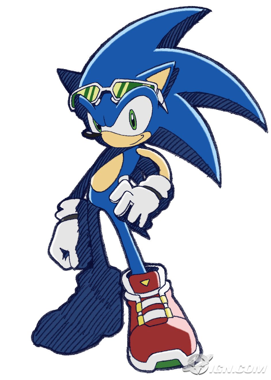 Image - Sonic pose 51.jpg | Sonic News Network | FANDOM powered by Wikia