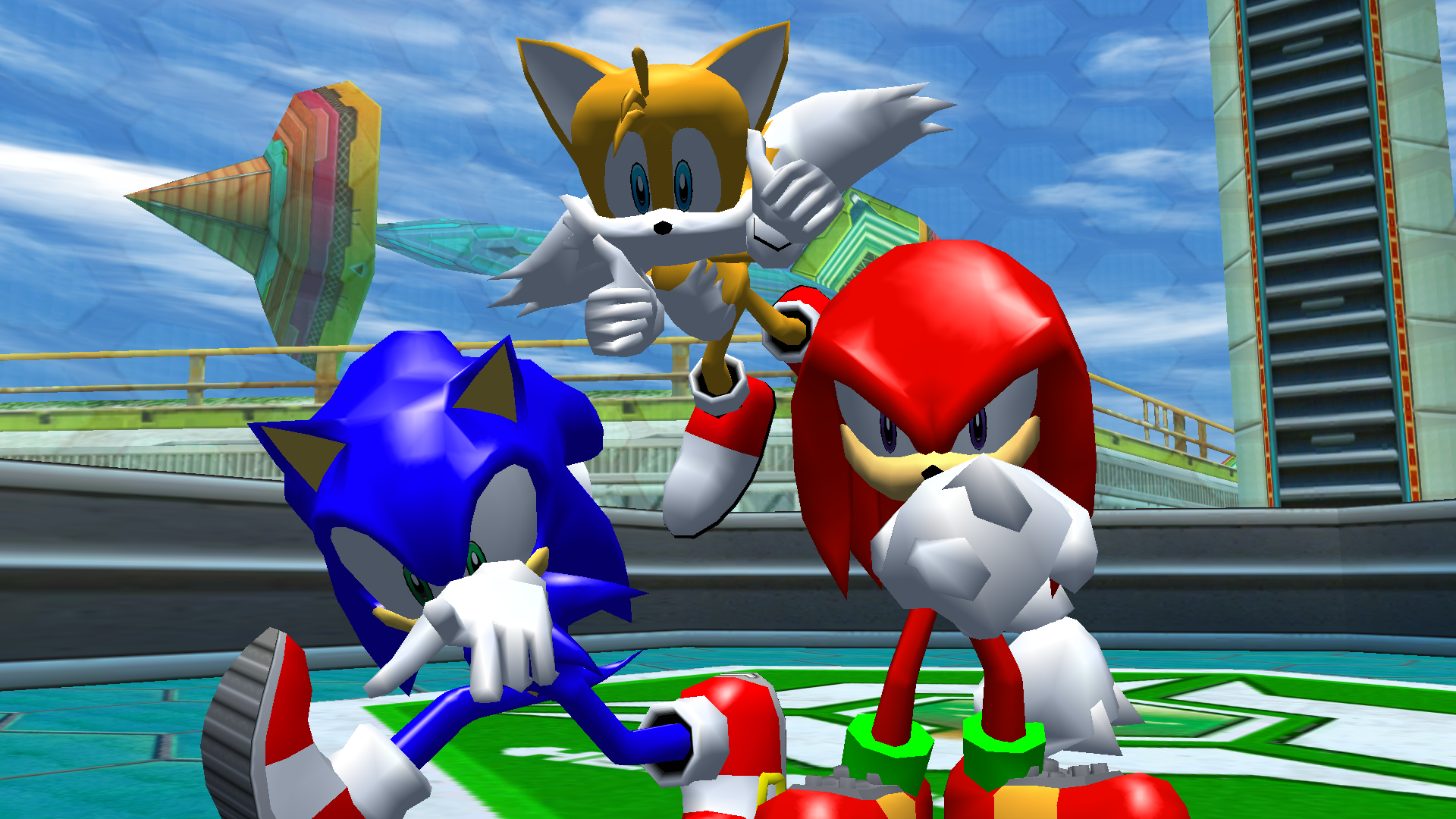 Image - Sonic Heroes Power Plant Team Sonic Victory.png | Sonic News ...