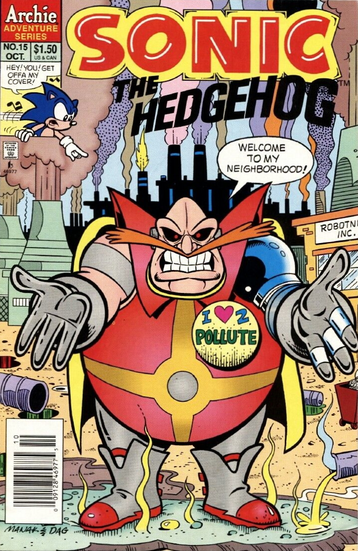 Archie Sonic The Hedgehog Issue 15 News Network Fandom Archie Sonic The Hedgehog Issue 15