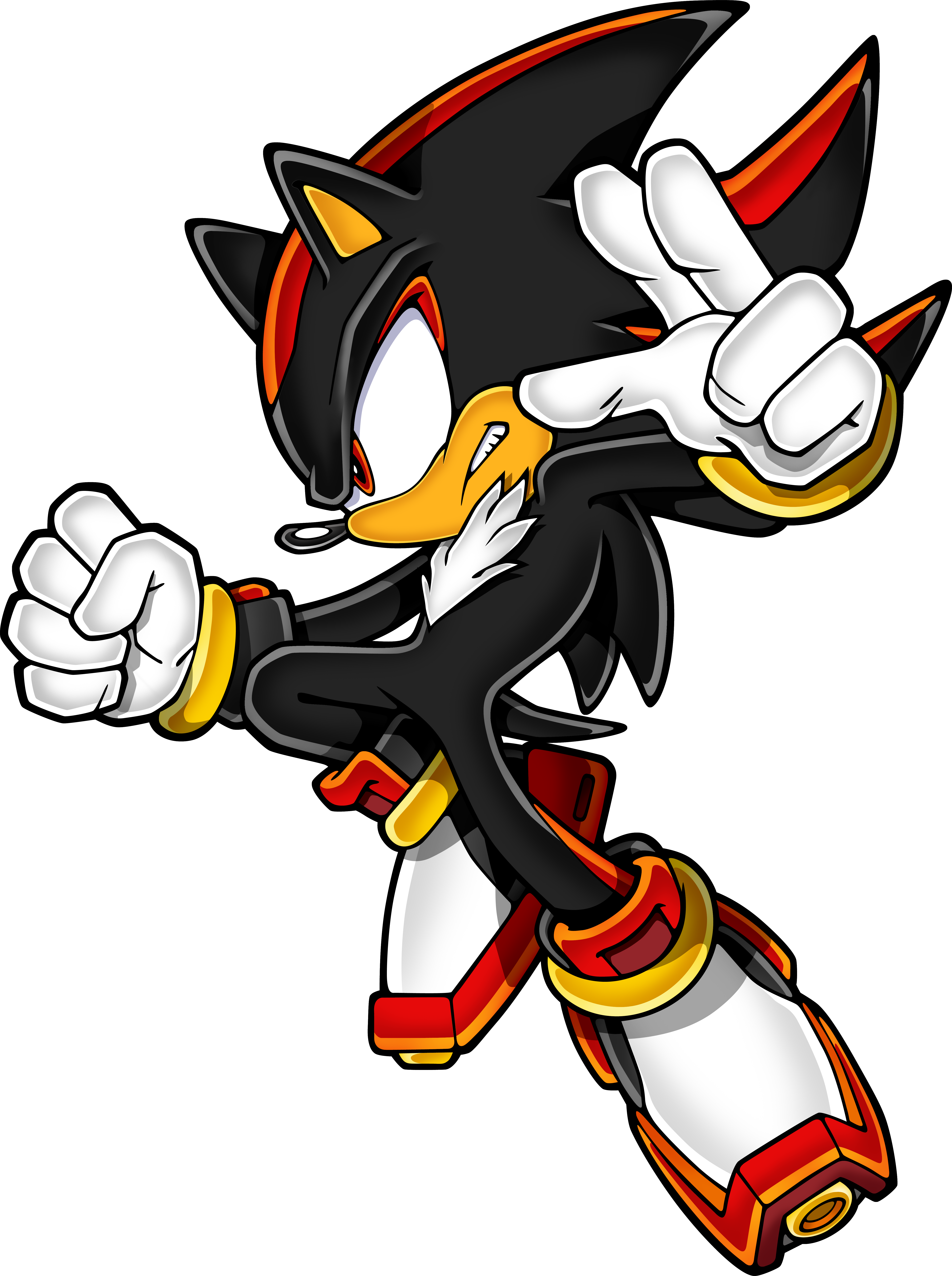 Image Sonic Art Assets DVD Shadow The Hedgehog 3png Sonic