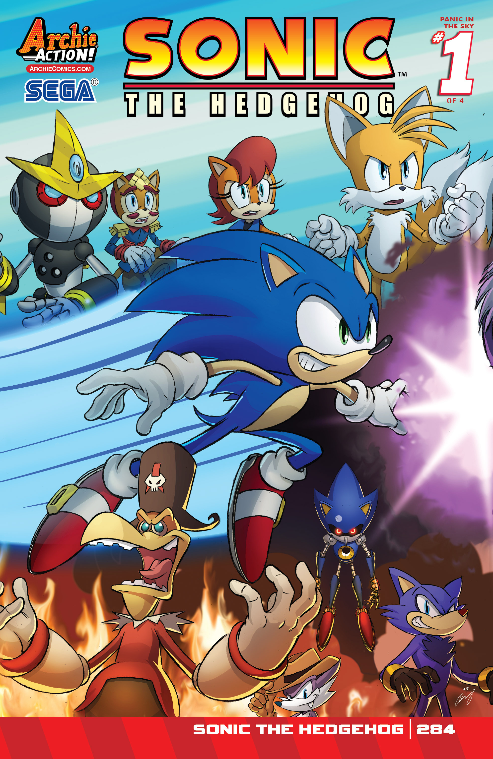 Archie Sonic the Hedgehog Issue 284 | Sonic News Network | FANDOM powered by Wikia