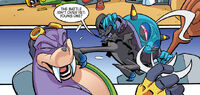 Master Zik attacks Rotor