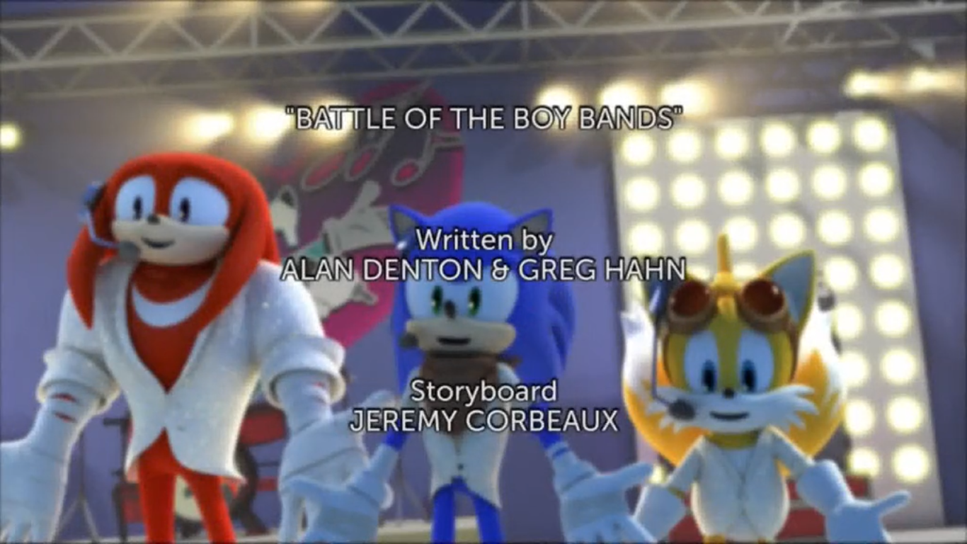 battle of the boy bands sonic news network fandom powered by wikia