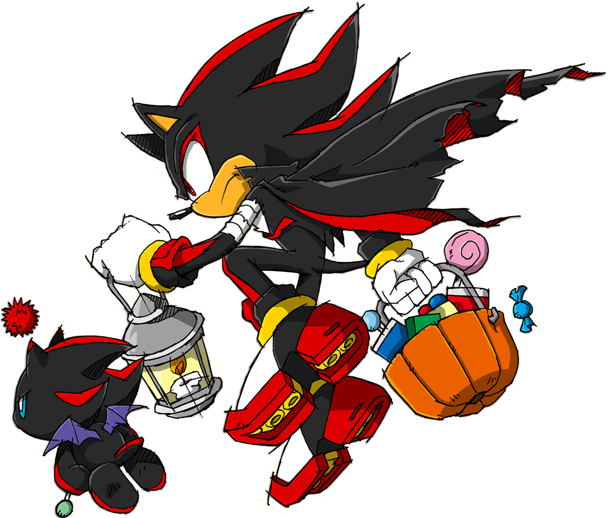 sonic channel shadow the hedgehog dark chao 2013