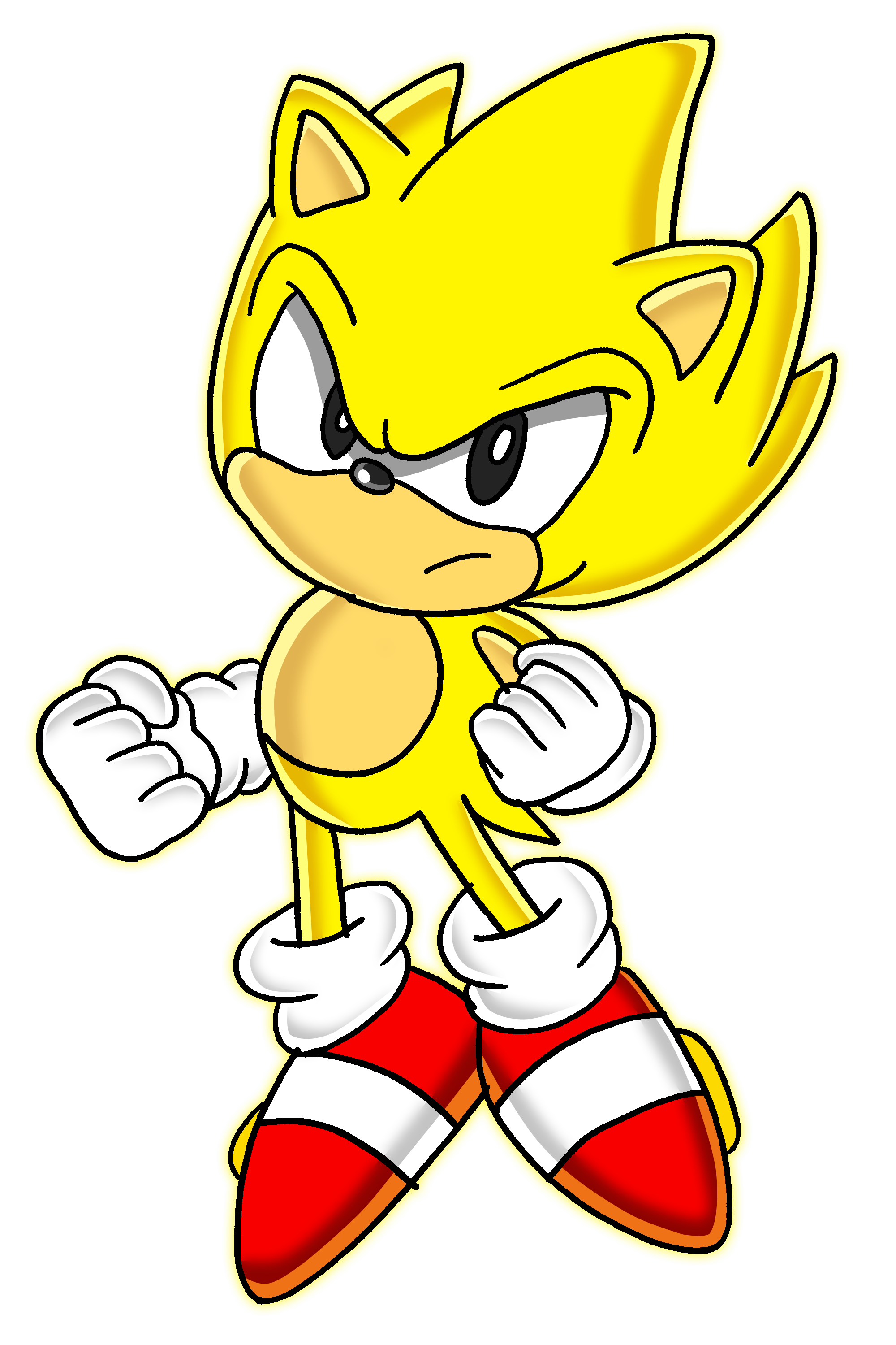 Image - Classic Super Sonic (Glow).png | Sonic News ...