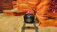 Deactivated button Sonic Boom