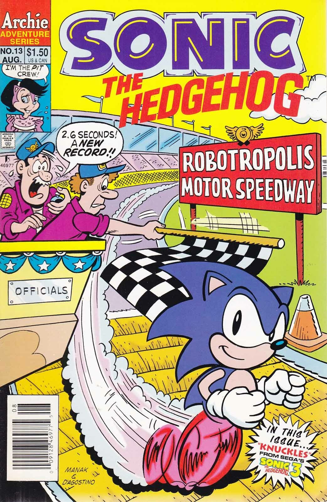 Archie Sonic The Hedgehog Issue 13 News Network Fandom Archie Sonic The Hedgehog Issue 13
