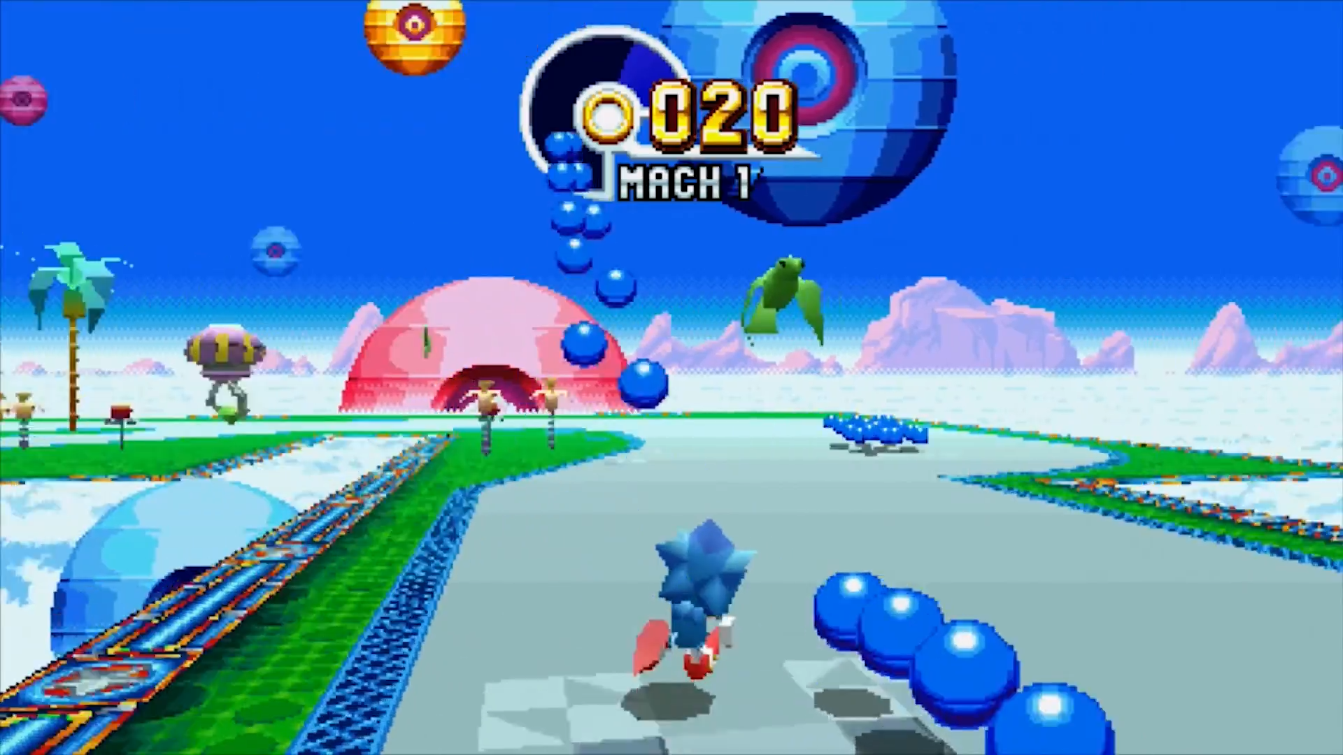 sonic mania collect blue spheres