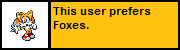 Userbox- Foxes