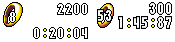Advance unused hud sprites