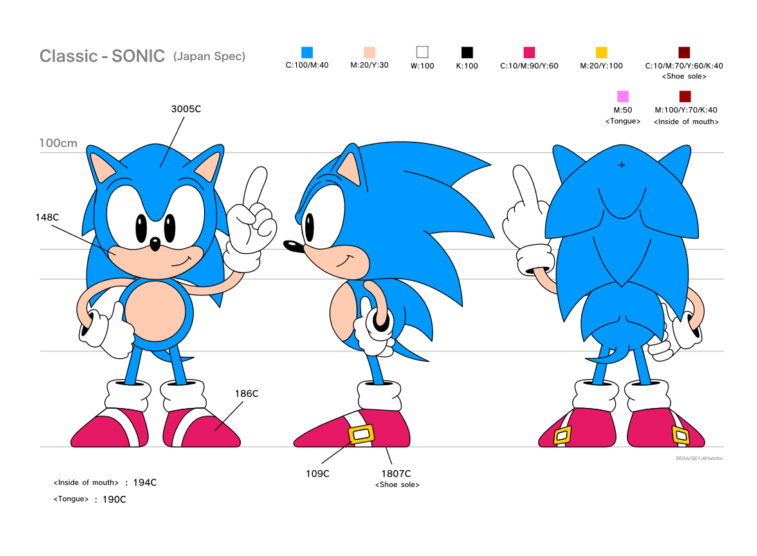 Classic Sonic Sheet