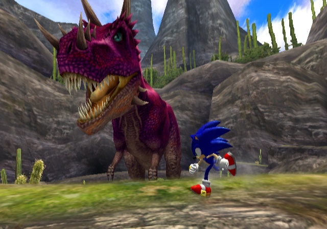 google dinosaur sonic