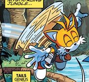 Tails Propeller Flying Archie Comics