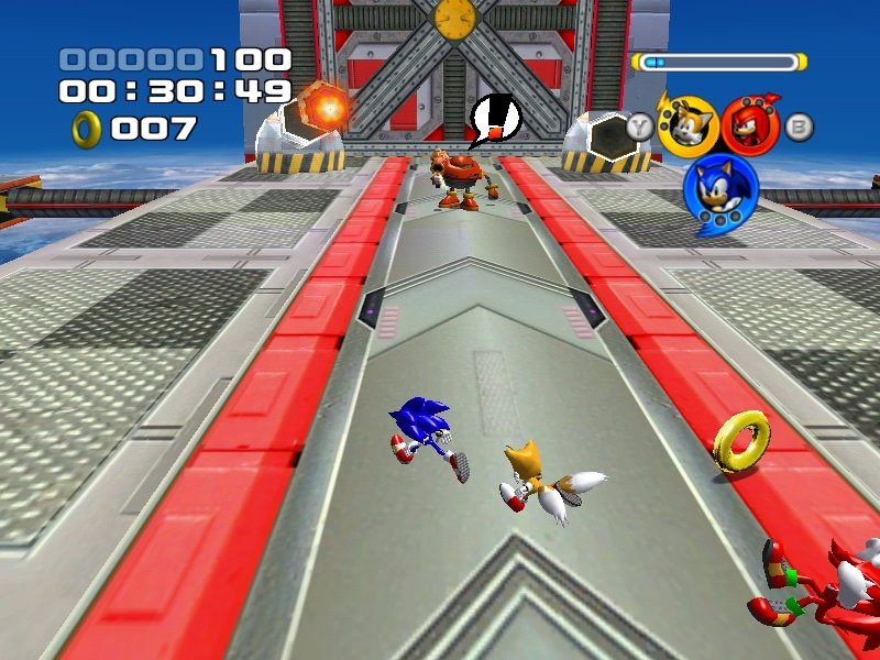 sonic heroes egg fleet