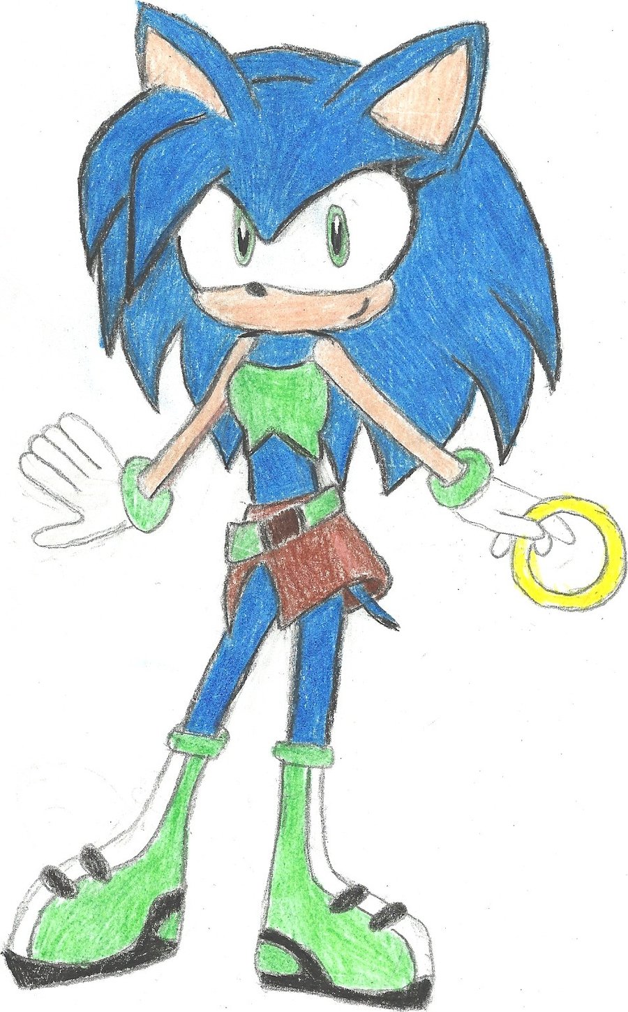 Image - Sonic girl by charismathehedgehog-d39il1m.jpeg ...