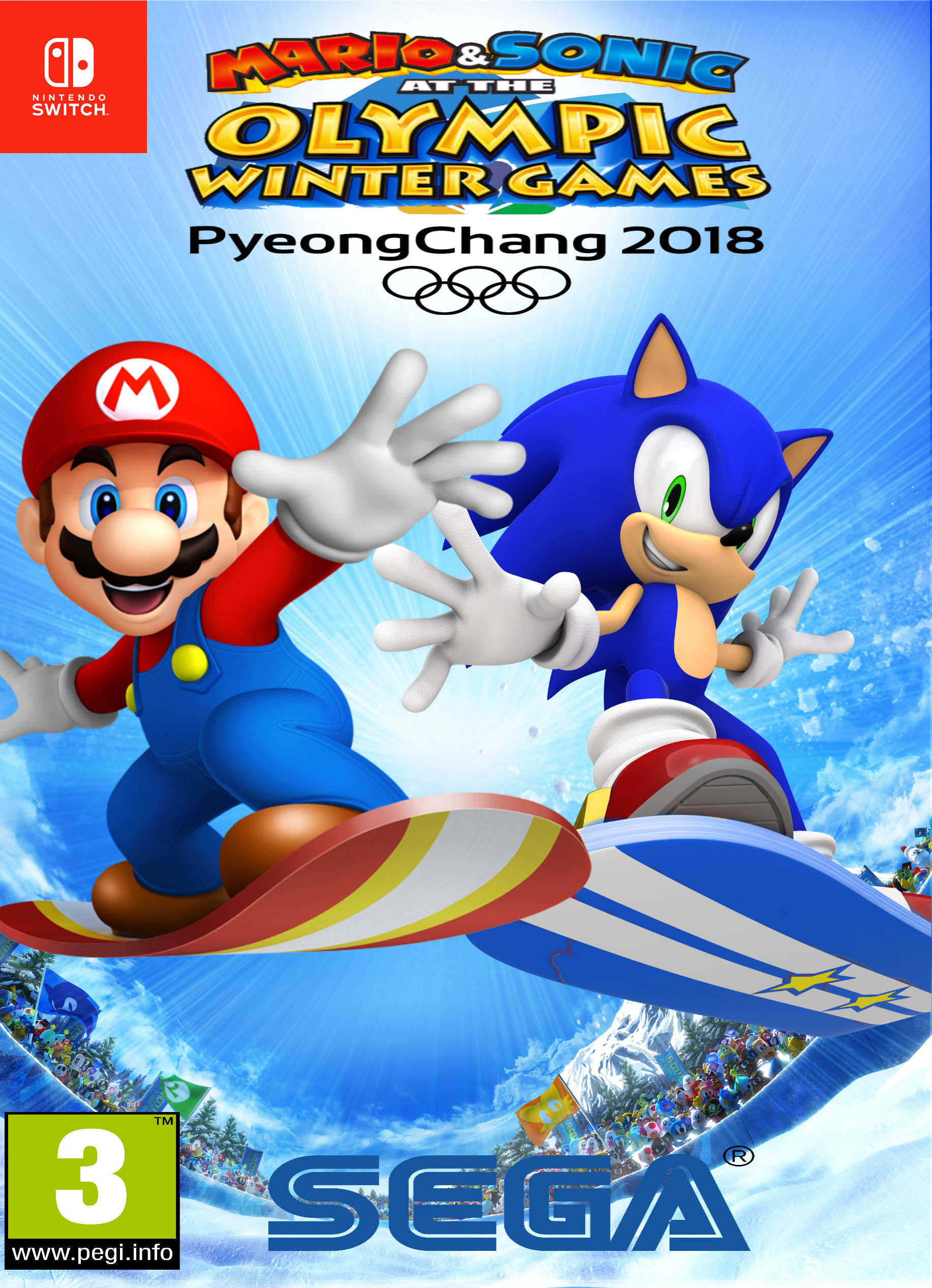 Download Mario & Sonic at the PyeongChang 2018 Olympic Winter Games | Sonic Fanon Wiki | Fandom