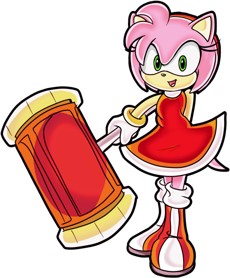 project x amy rose werehog sonic