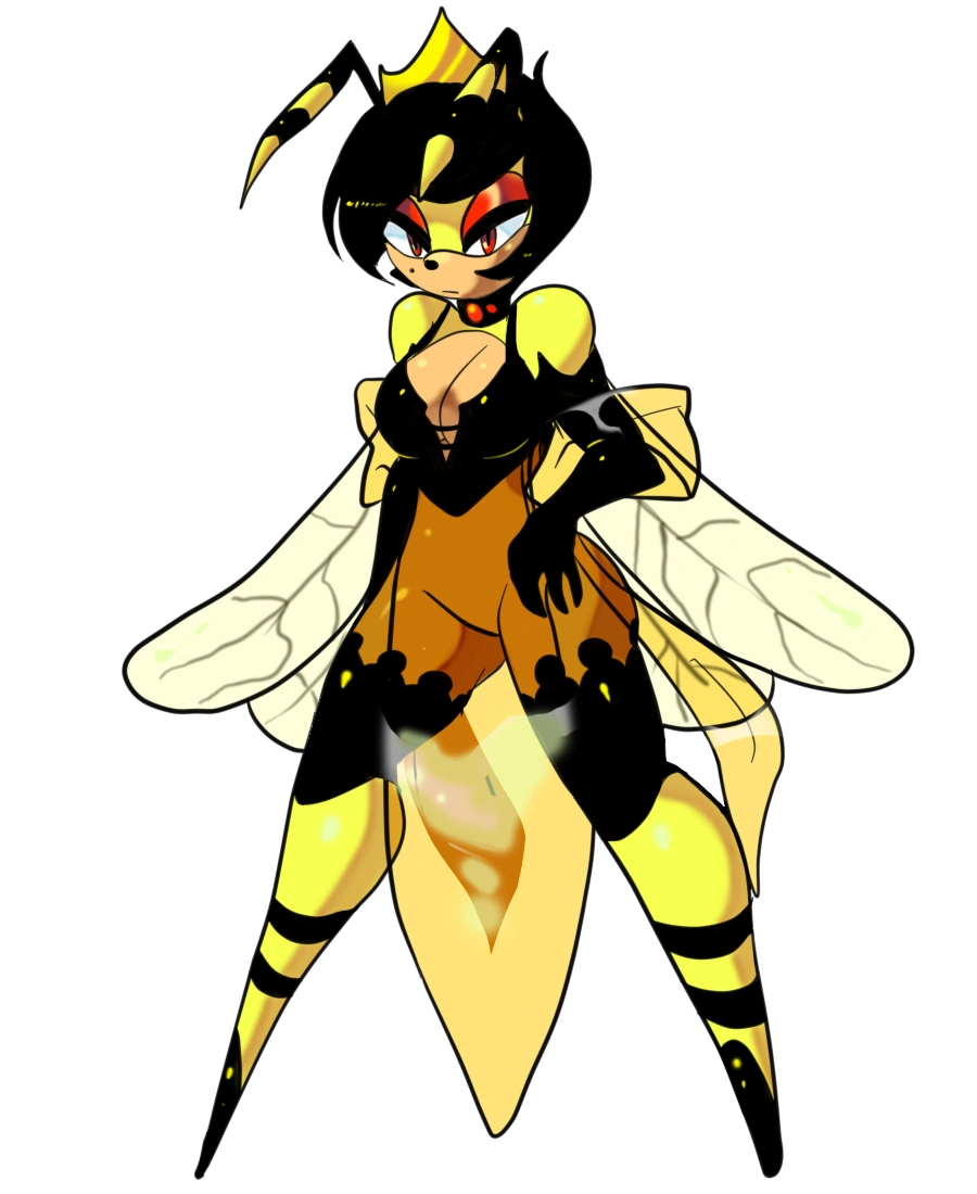 Queen Cyrenae the Bee Sonic Fanon Wiki FANDOM powered by Wikia