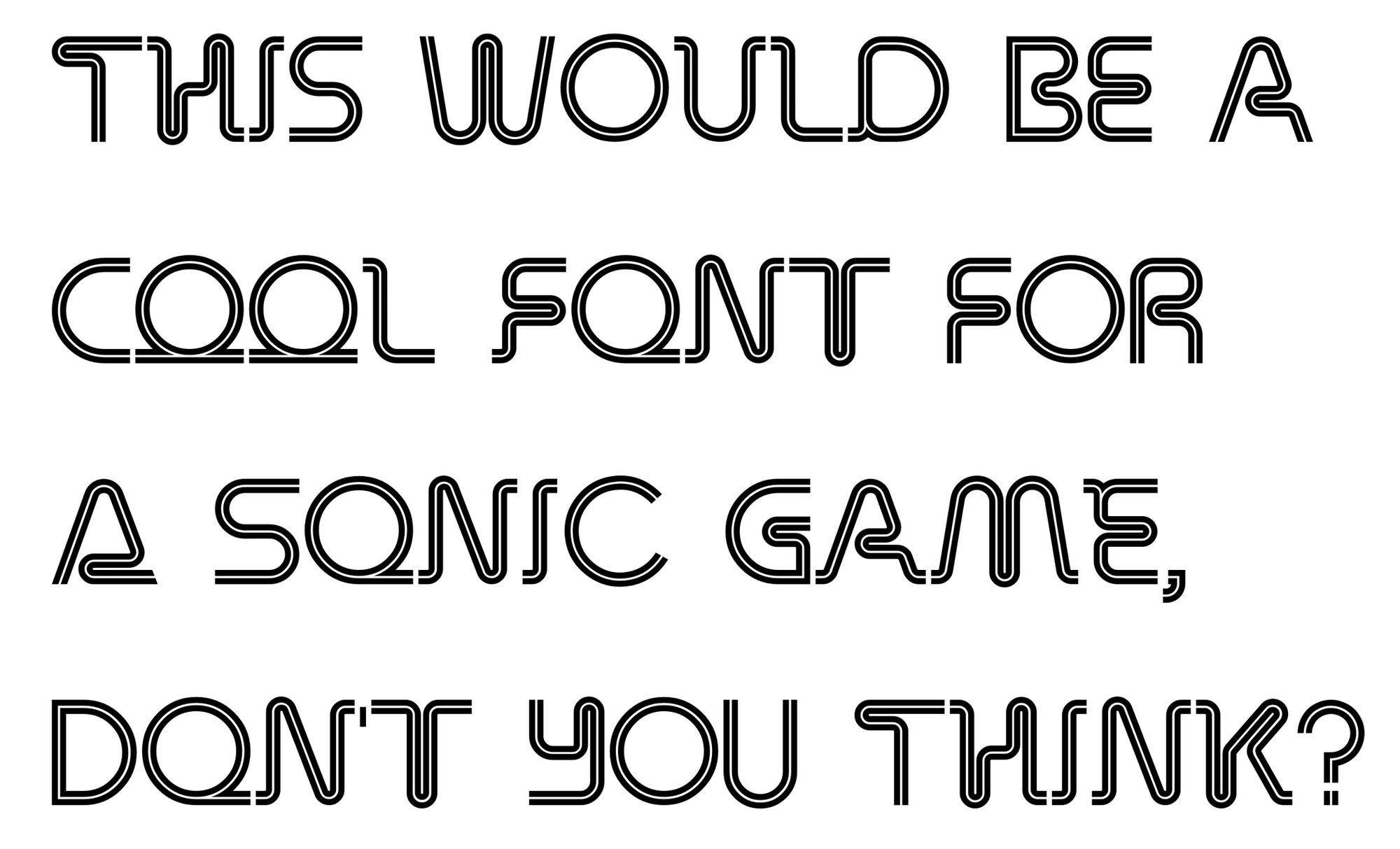Image Yagi Link Double as a Sonic font.jpg Sonic Fanon Wiki